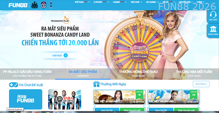 Cá cược bóng chày tại Fun88